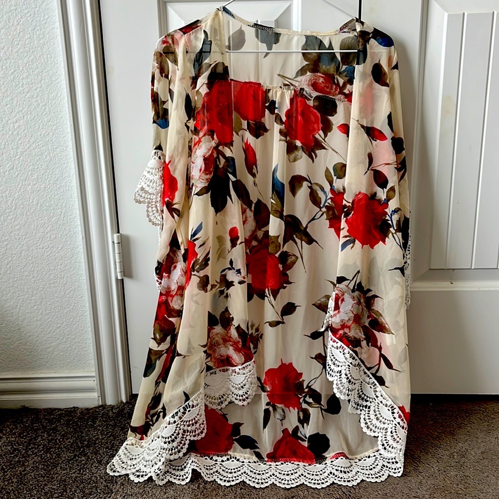 Floral Kimono